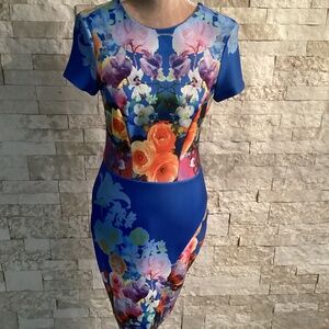 Neiman Marcus Floral Dress